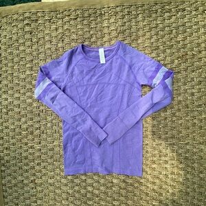 Ivivva Lavender Long Sleeve Kids Tee